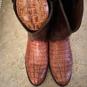 BLACK JACK ALLIGATOR BOOTS